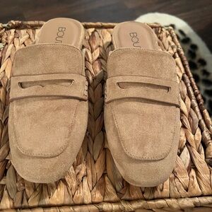 Boutique Suede Slides